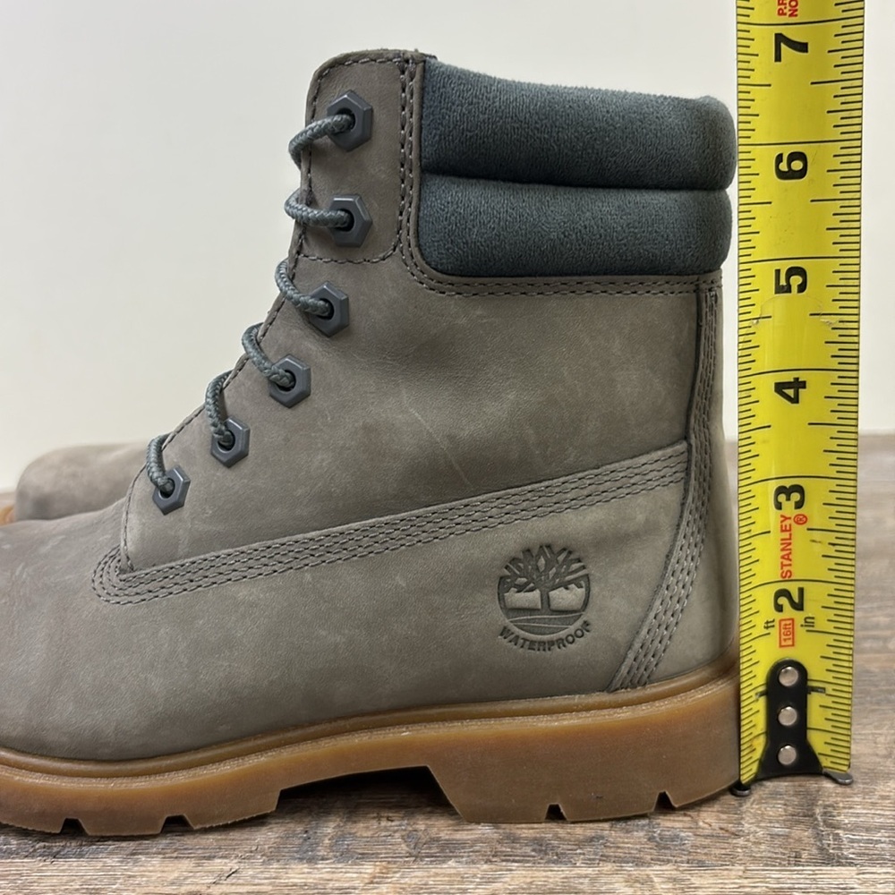 Timberland LINDENWOOD Women’s Grey Nubuck Waterproof Boots A1ZSE Size 7 - Picture 7 of 10